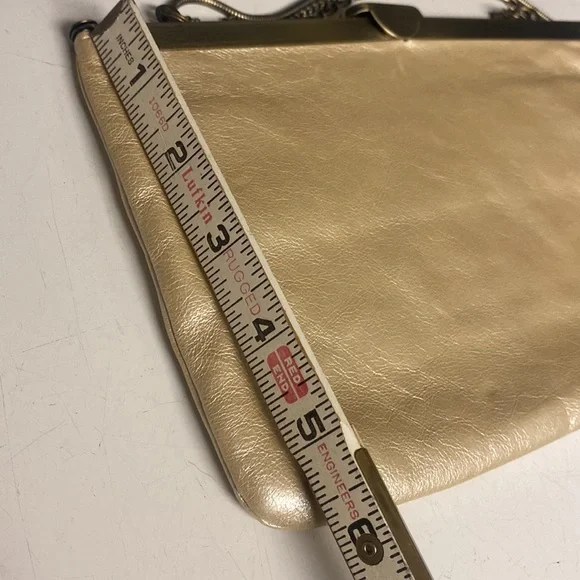 Hobo Pearl Leather Small Satchel Purse - Picture 12 of 17